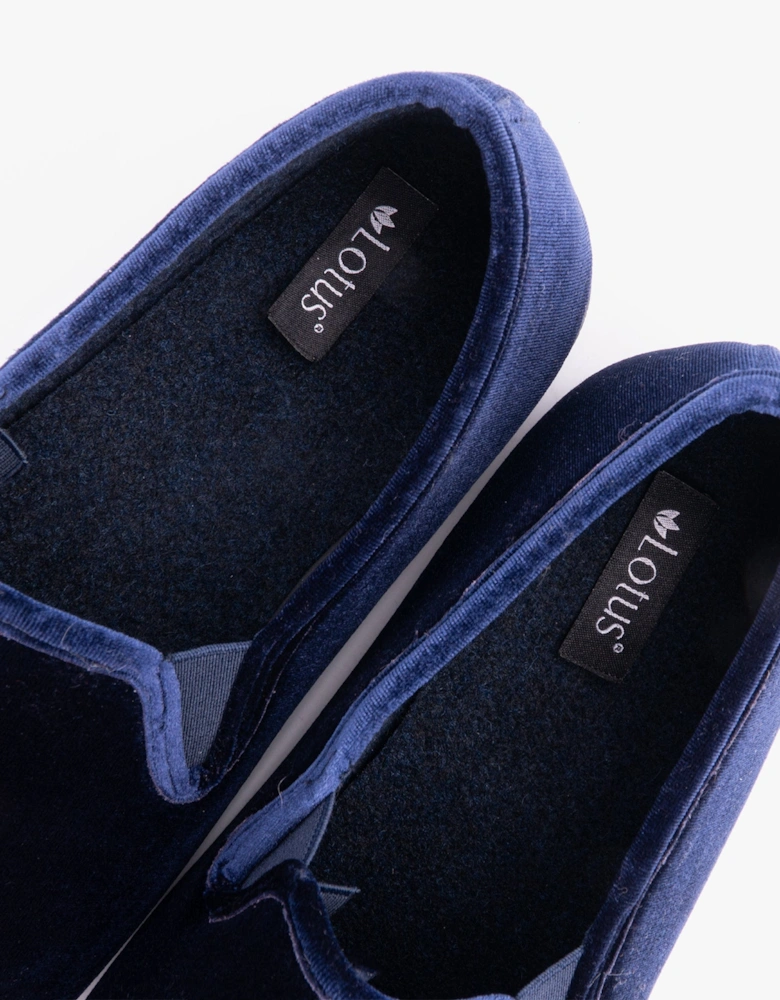 CLARENCE Mens Slippers Navy