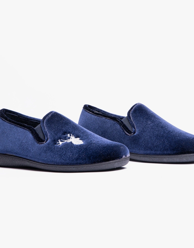 CLARENCE Mens Slippers Navy