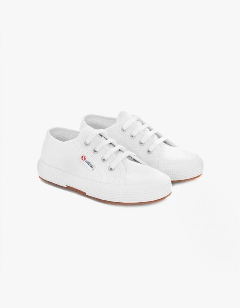 2750 JCOT CLASSIC Kids Canvas Trainers White