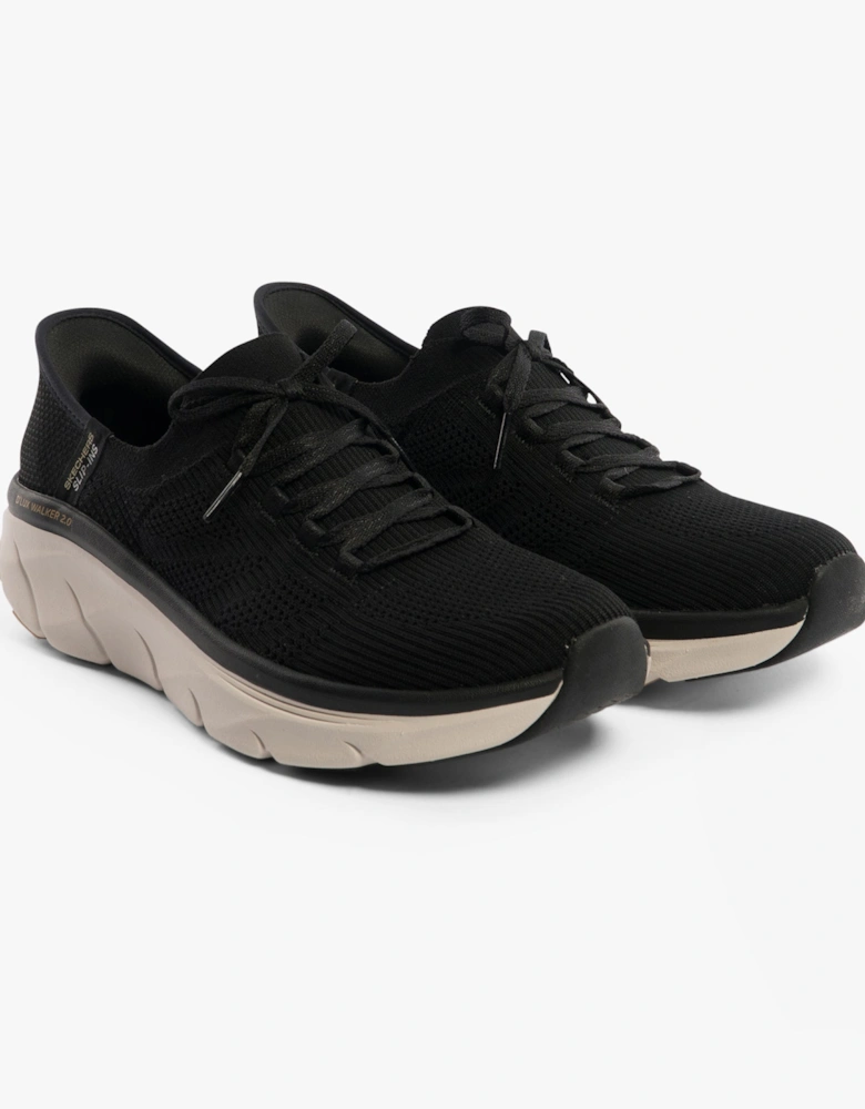 150105/BKTN D'LUX WALKER 2.0-THRILL MOVEM Womens Trainers Black/Tan