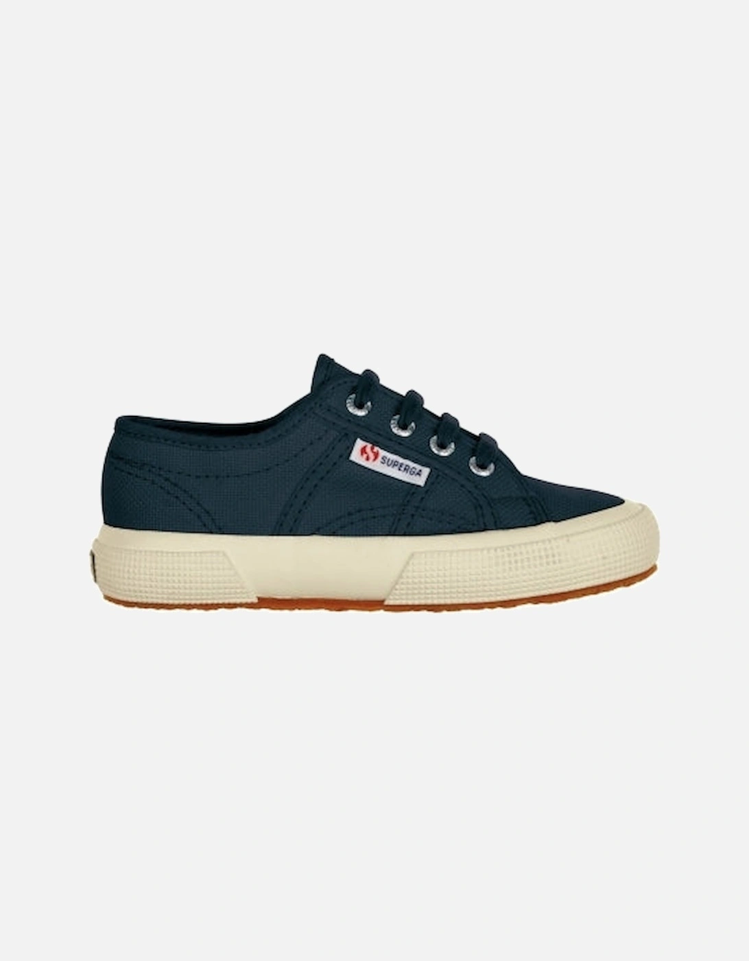 2750 JCOT CLASSIC Kids Canvas Trainers Navy, 2 of 1