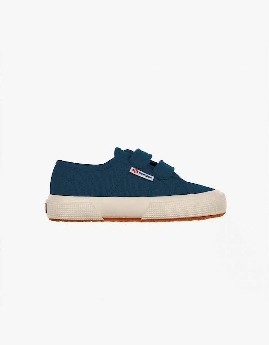 2750 JSTRAP CLASSIC Kids Canvas Trainers Navy, 4 of 3