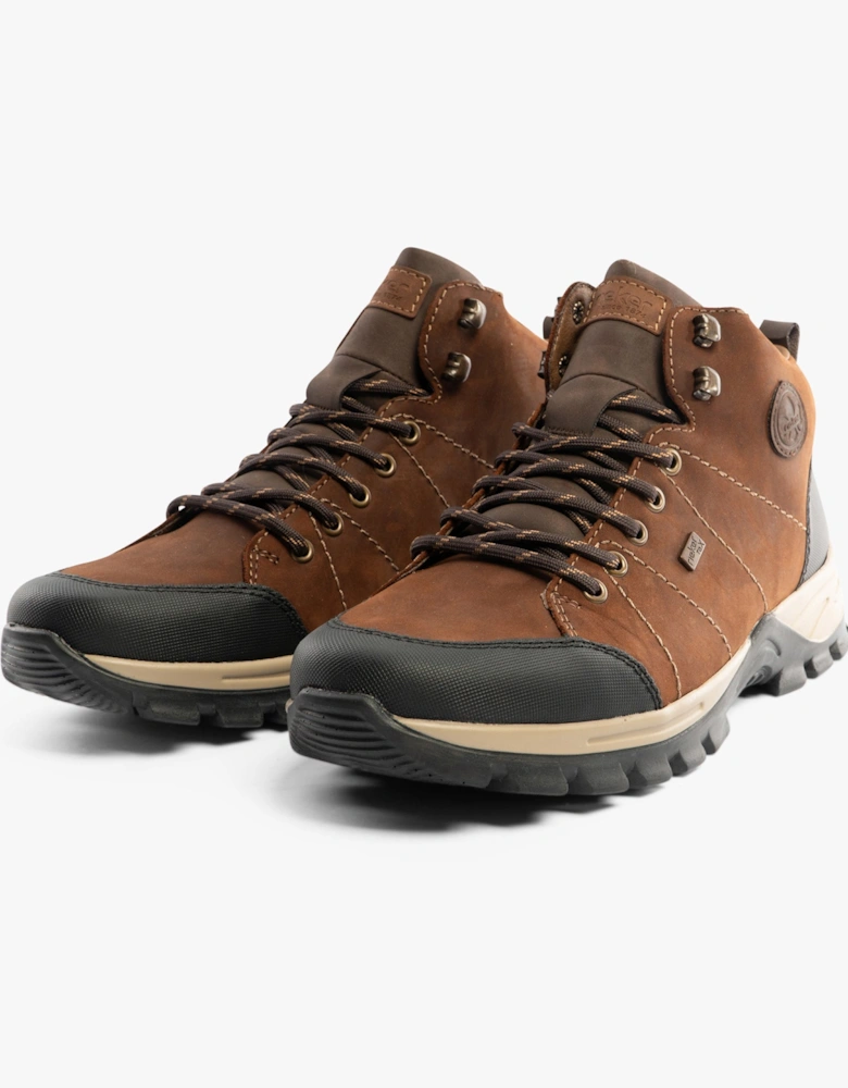 F6814-22 Mens Boots Brown