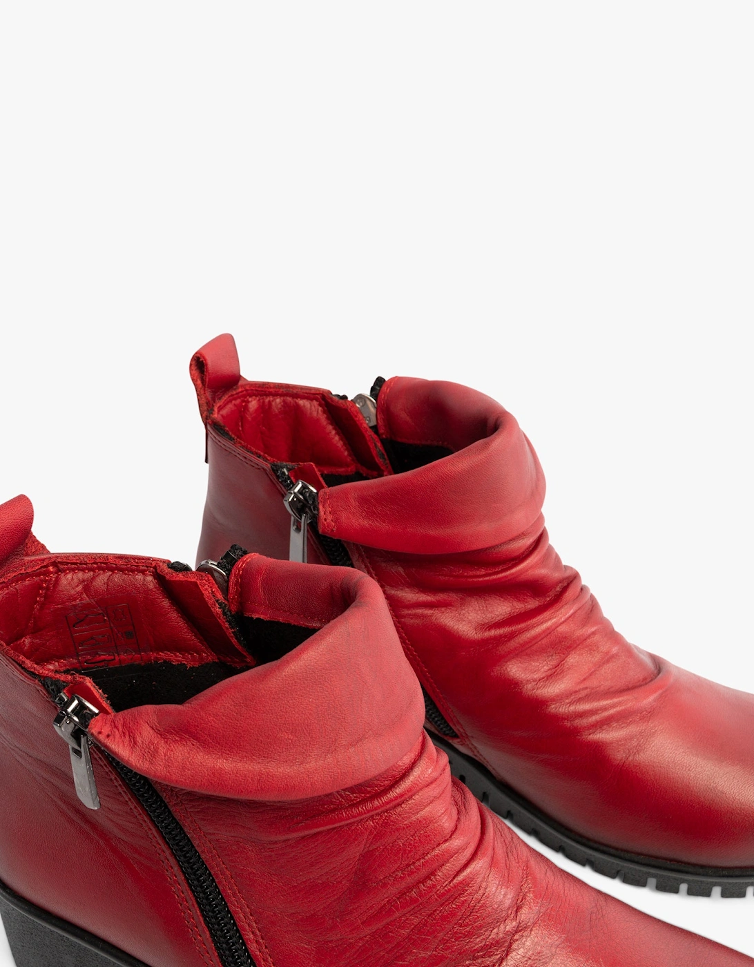Lotus Women's Red Cordelia Boots Uk Size 4