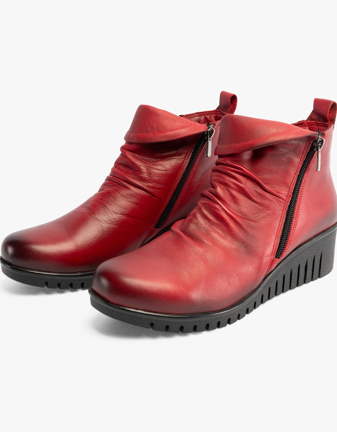 CORDELIA Womens Boots Red