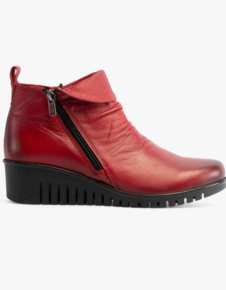 CORDELIA Womens Boots Red