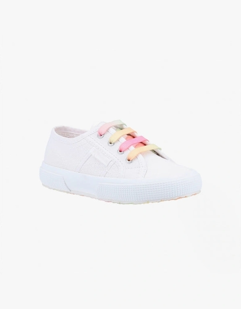 2750 KIDS SHADED Kids Canvas Trainers White/Candy Multicolour