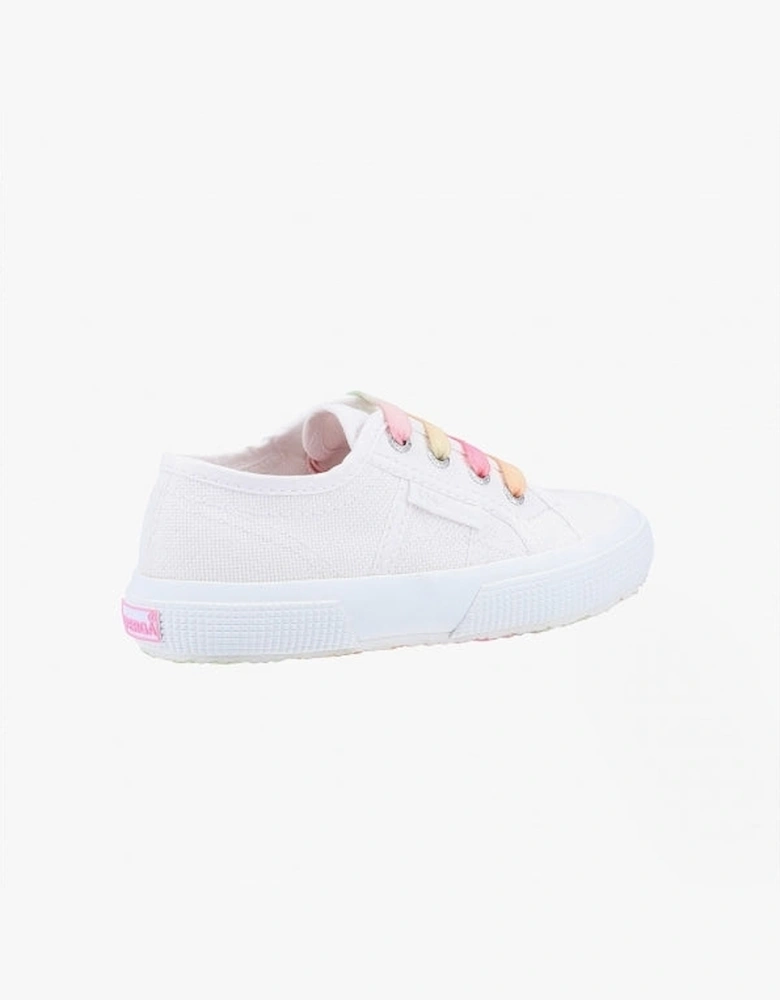 2750 KIDS SHADED Kids Canvas Trainers White/Candy Multicolour