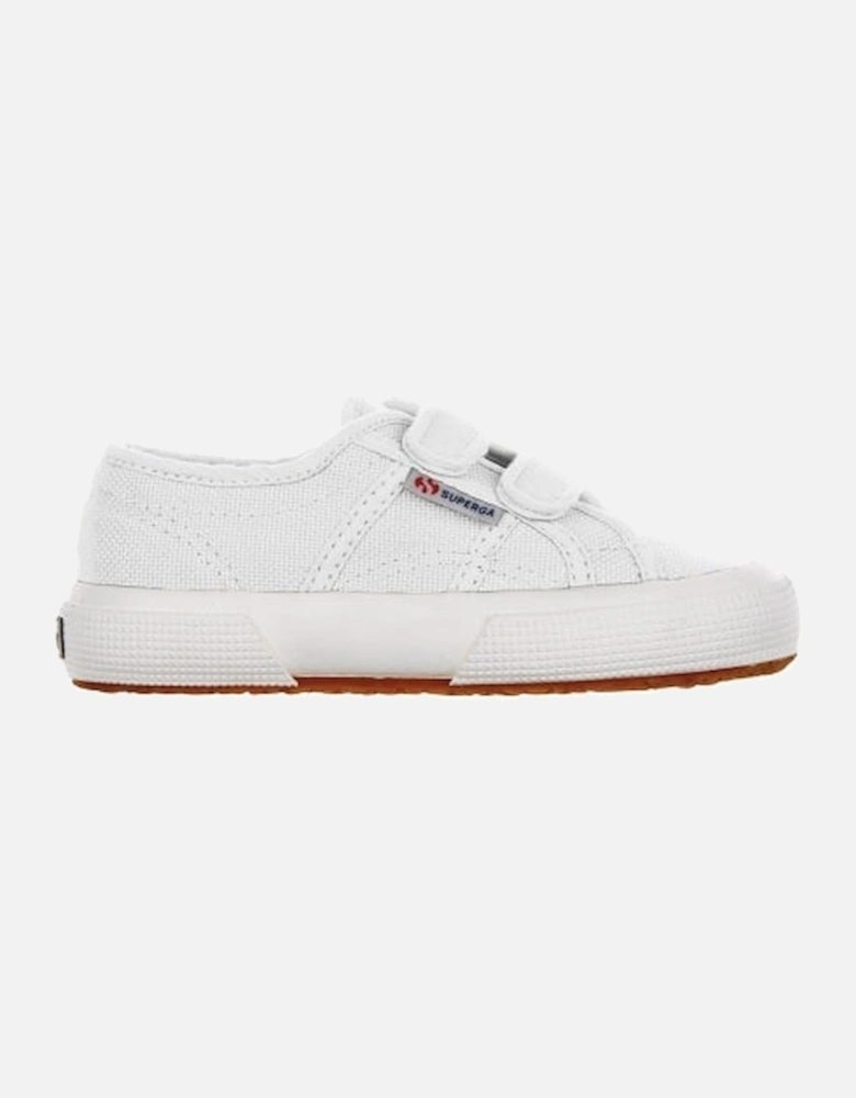 2750 JSTRAP CLASSIC Kids Canvas Trainers White