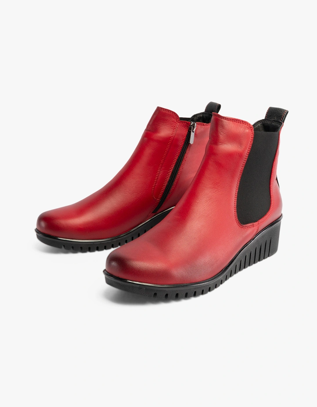 Lotus Women's Red Dresden Boots - Size: 6