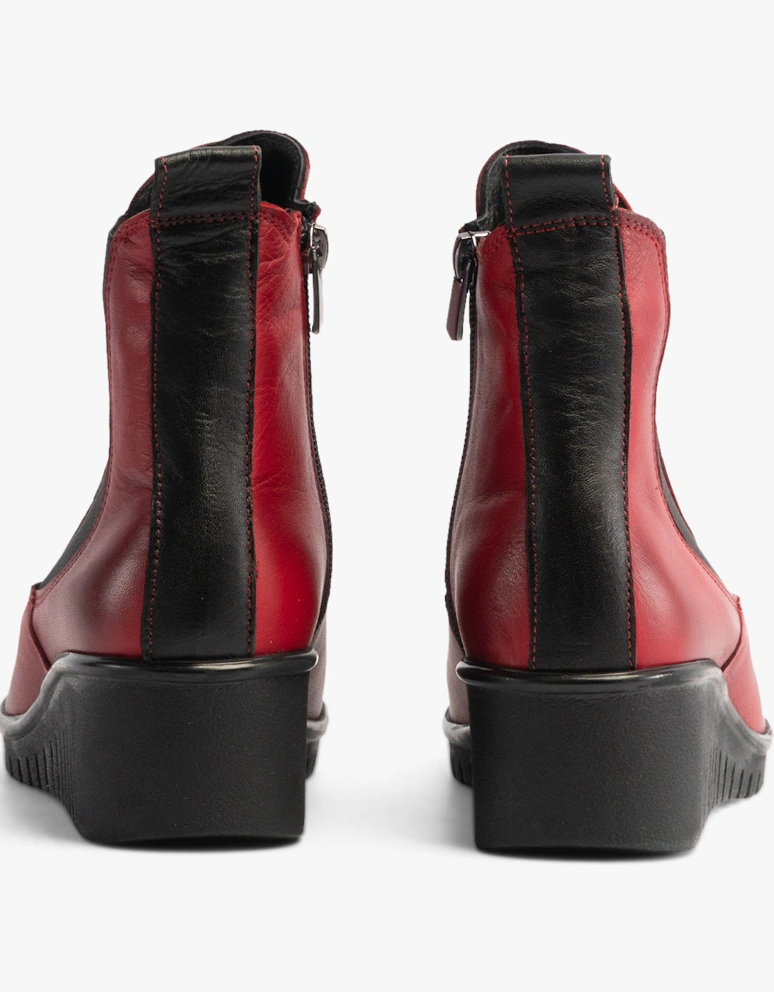 DRESDEN Womens Boots Red