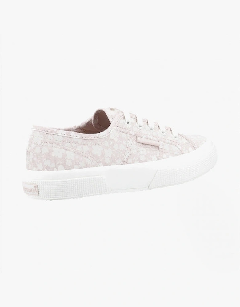 2750 PRINT Womens Canvas Trainers Pink/White