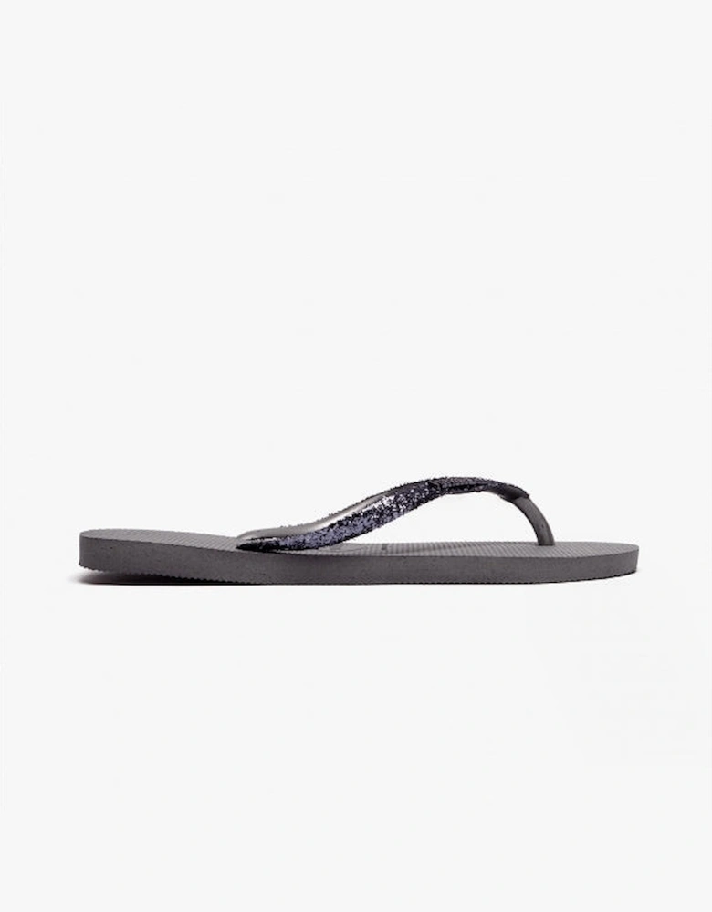 HAV SLIM GLITTER II Womens Flip-Flops Steel Grey