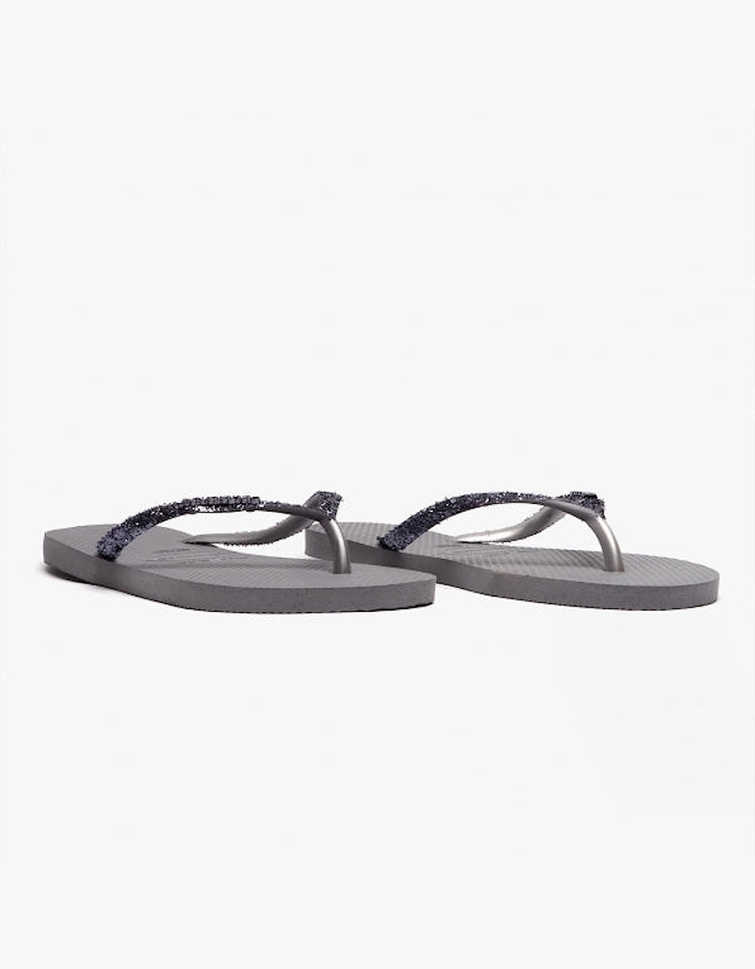 HAV SLIM GLITTER II Womens Flip-Flops Steel Grey