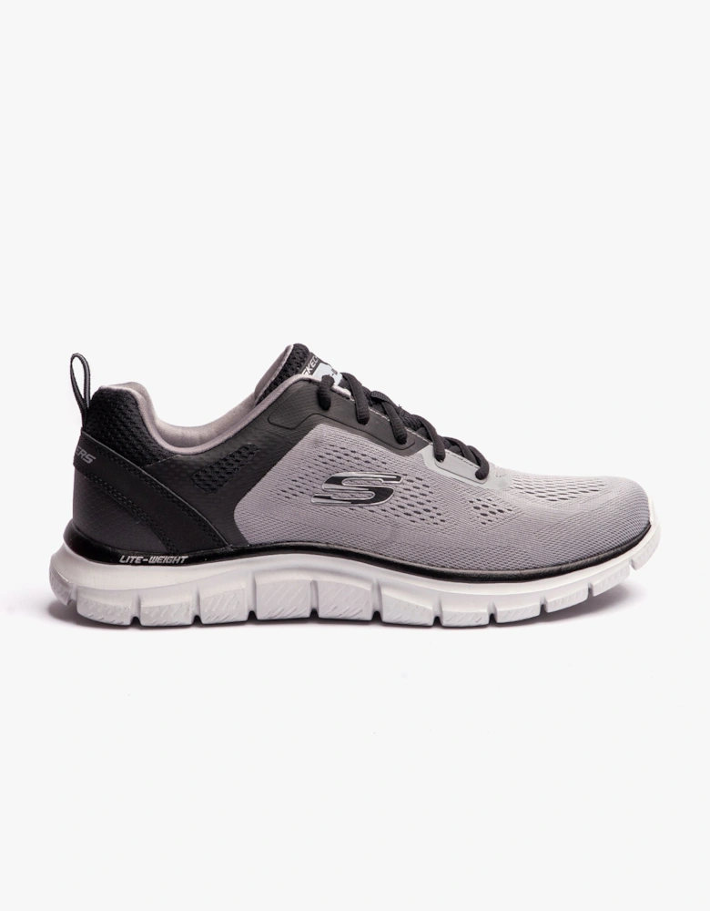 232698/GYBK TRACK - BROADER Mens Trainers Gray/Black