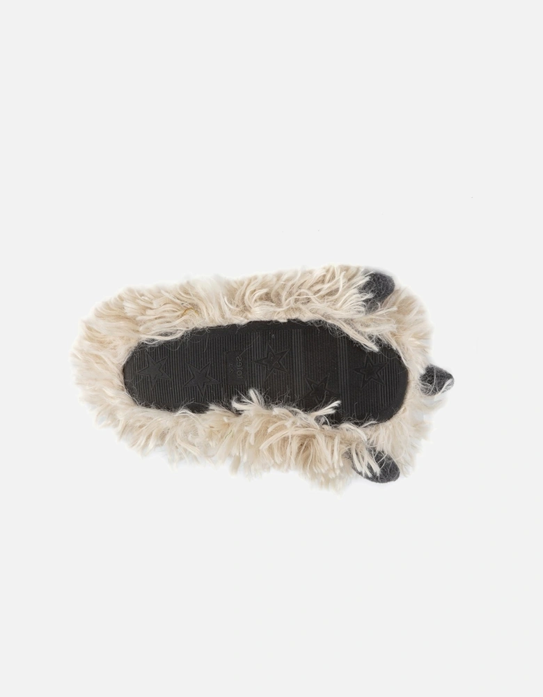 Isotoner NOVELTY YETI FOOT Boys Slippers Cream