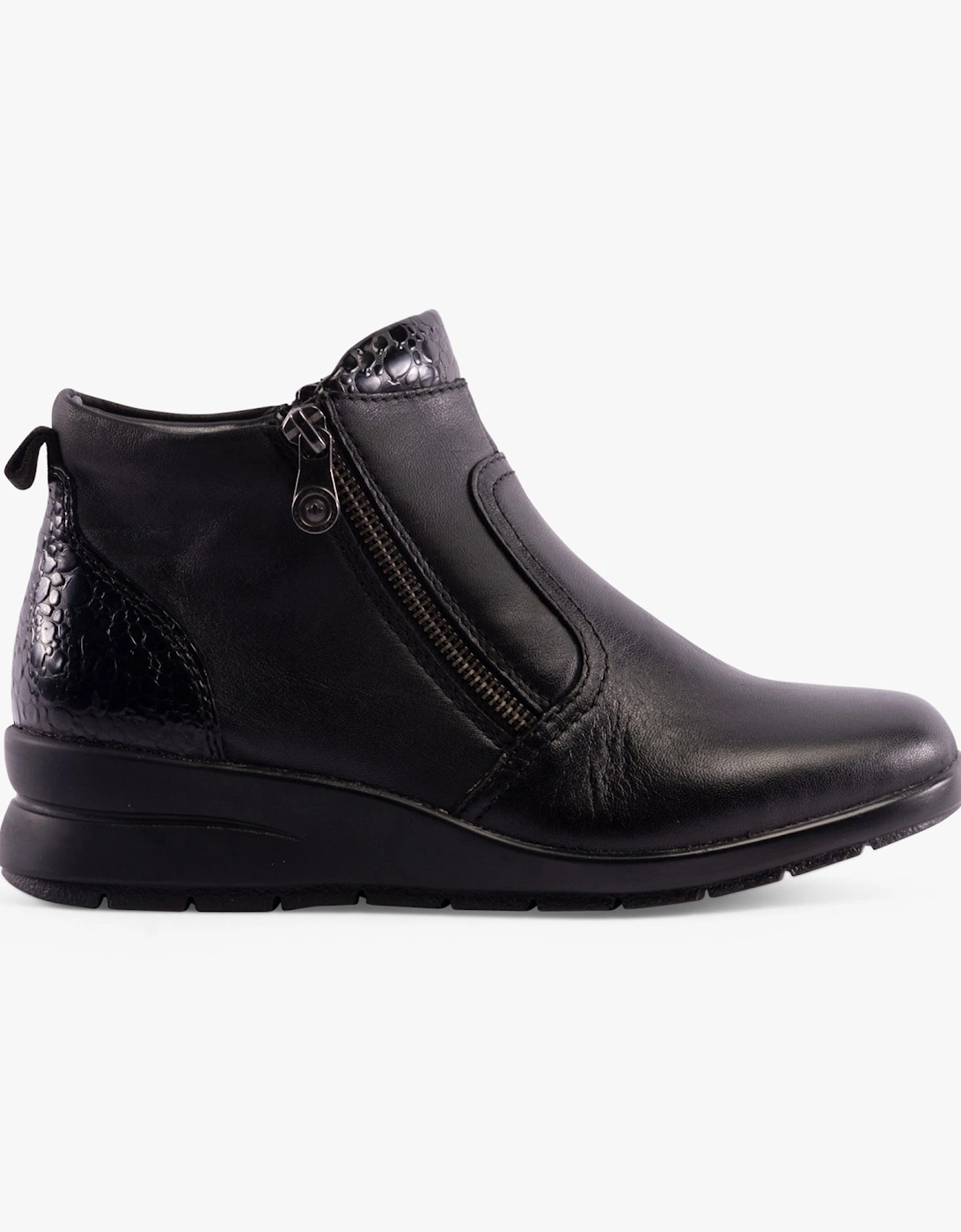 Rieker Women's Black L4861-00 Boots - : 6 Size 6
