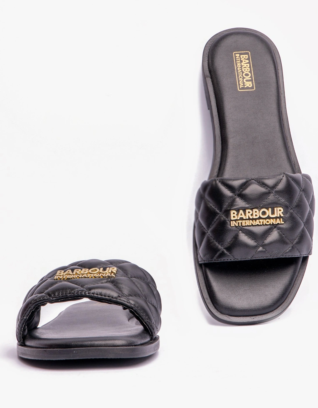 KINGHORN Womens Sandals Black