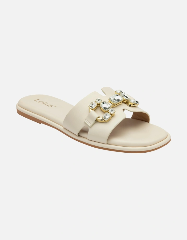 FANO Womens Sandals White