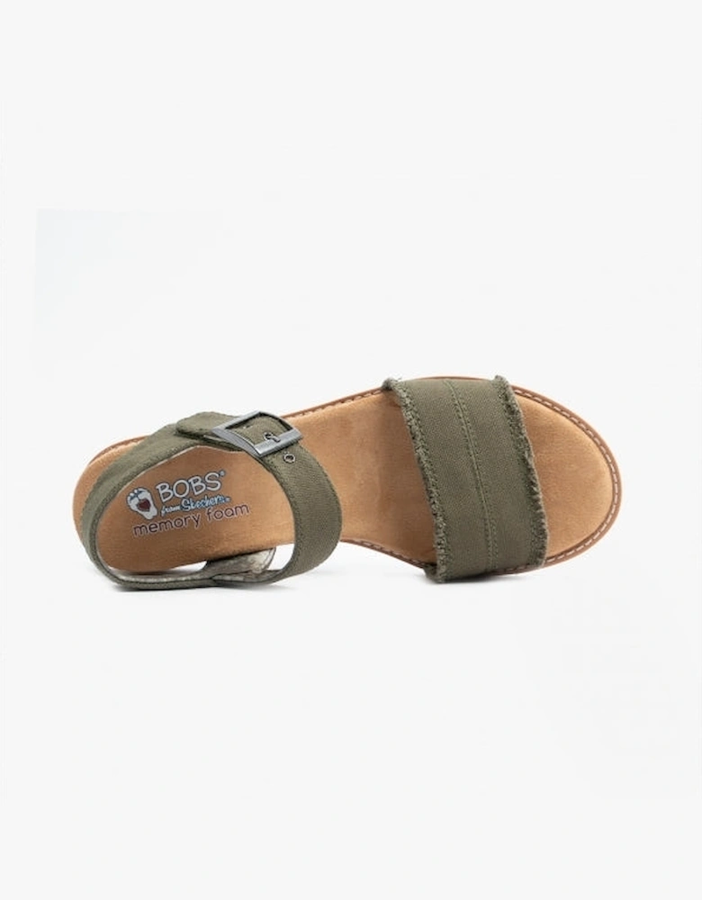 113541/OLV DESERT KISS-ADOBE PRINCESS Womens Strap Sandals Olive