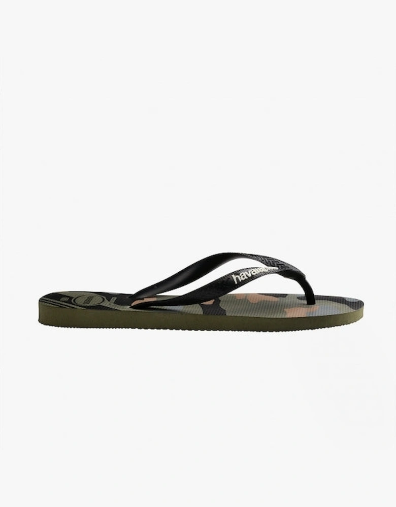 HAV TOP CAMU Mens Flip Flops Green