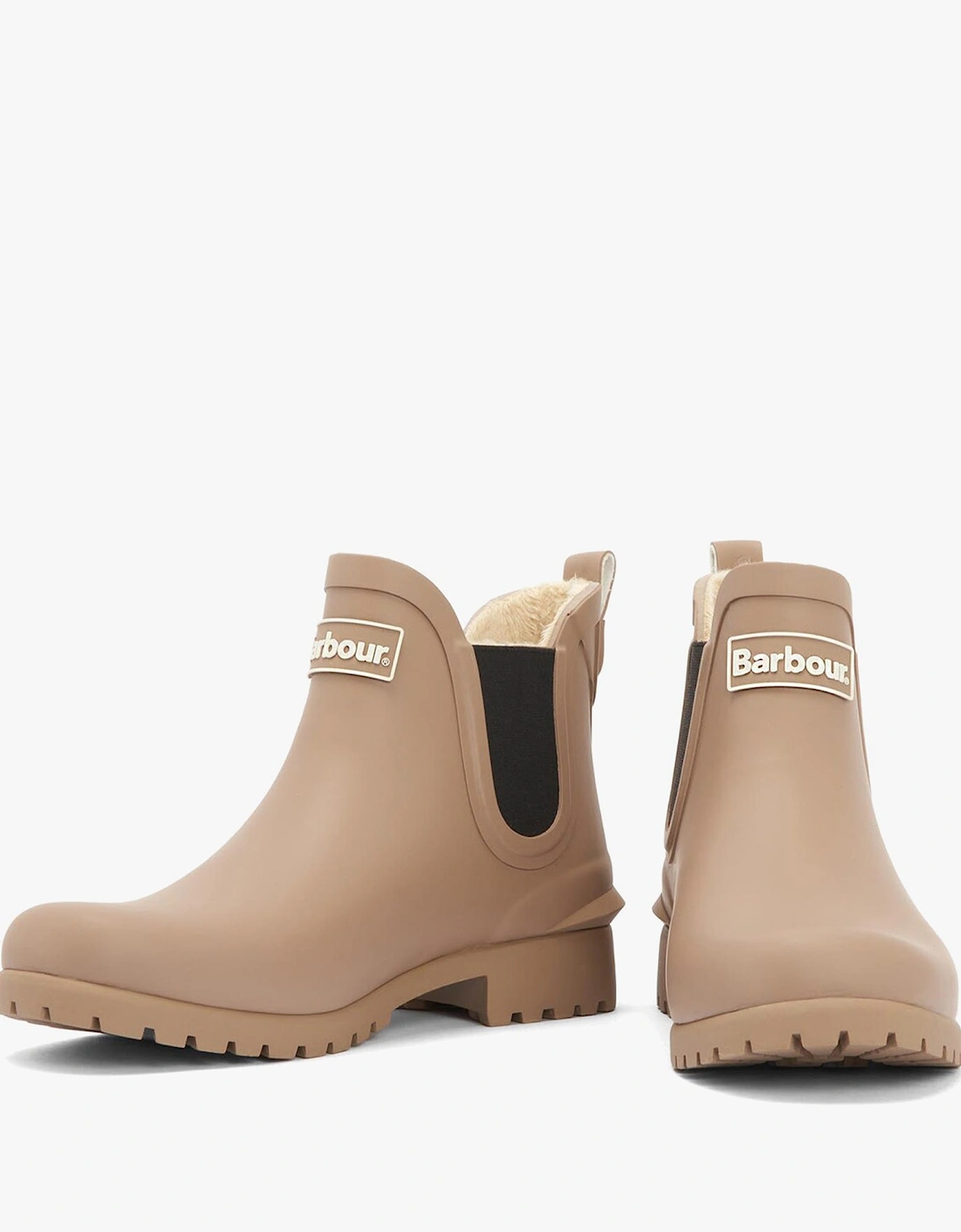 KIRKTON Womens Warm Lined Wellies Putty