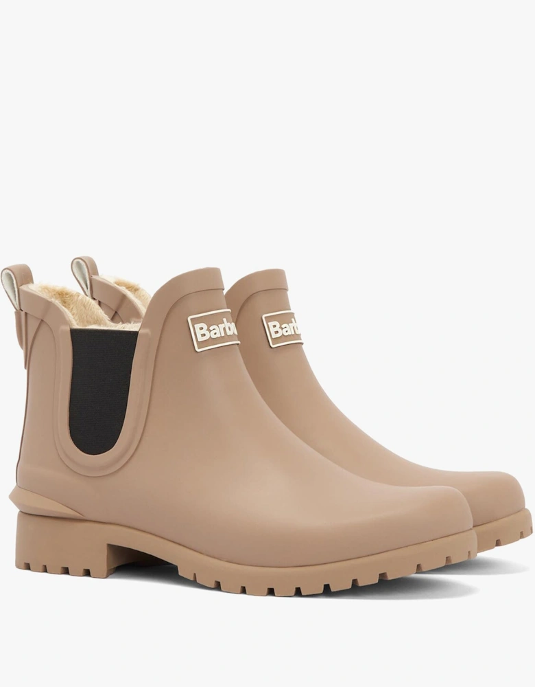 KIRKTON Womens Warm Lined Wellies Putty