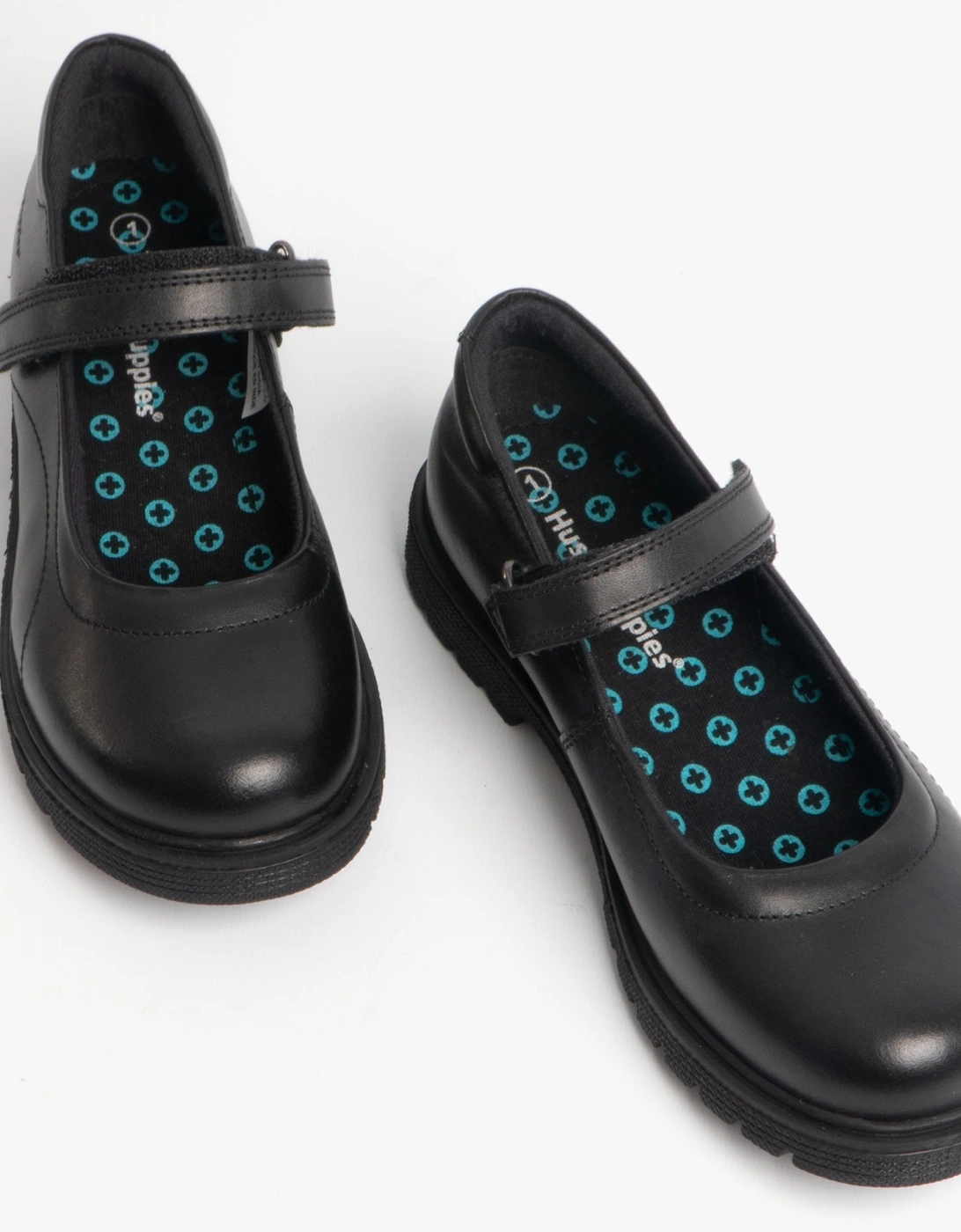 TALLY Girls School Shoes Black