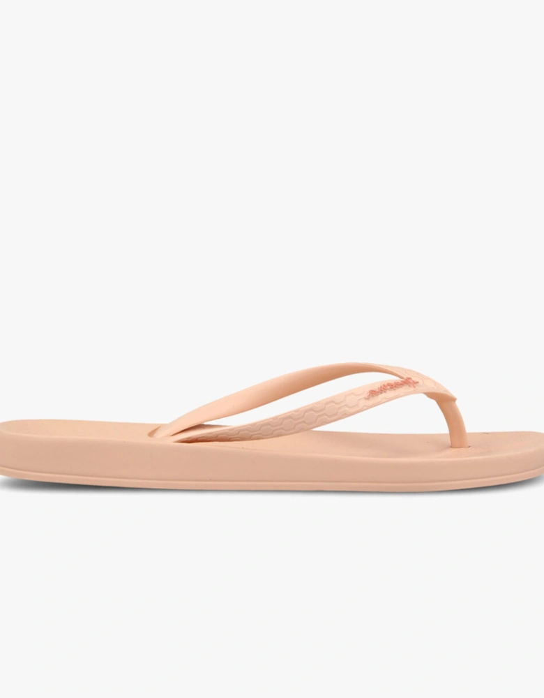 ANATOMIC COLORS Womens Vegan Flip-Flops Nude