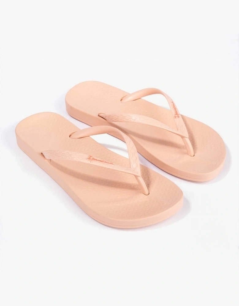 ANATOMIC COLORS Womens Vegan Flip-Flops Nude