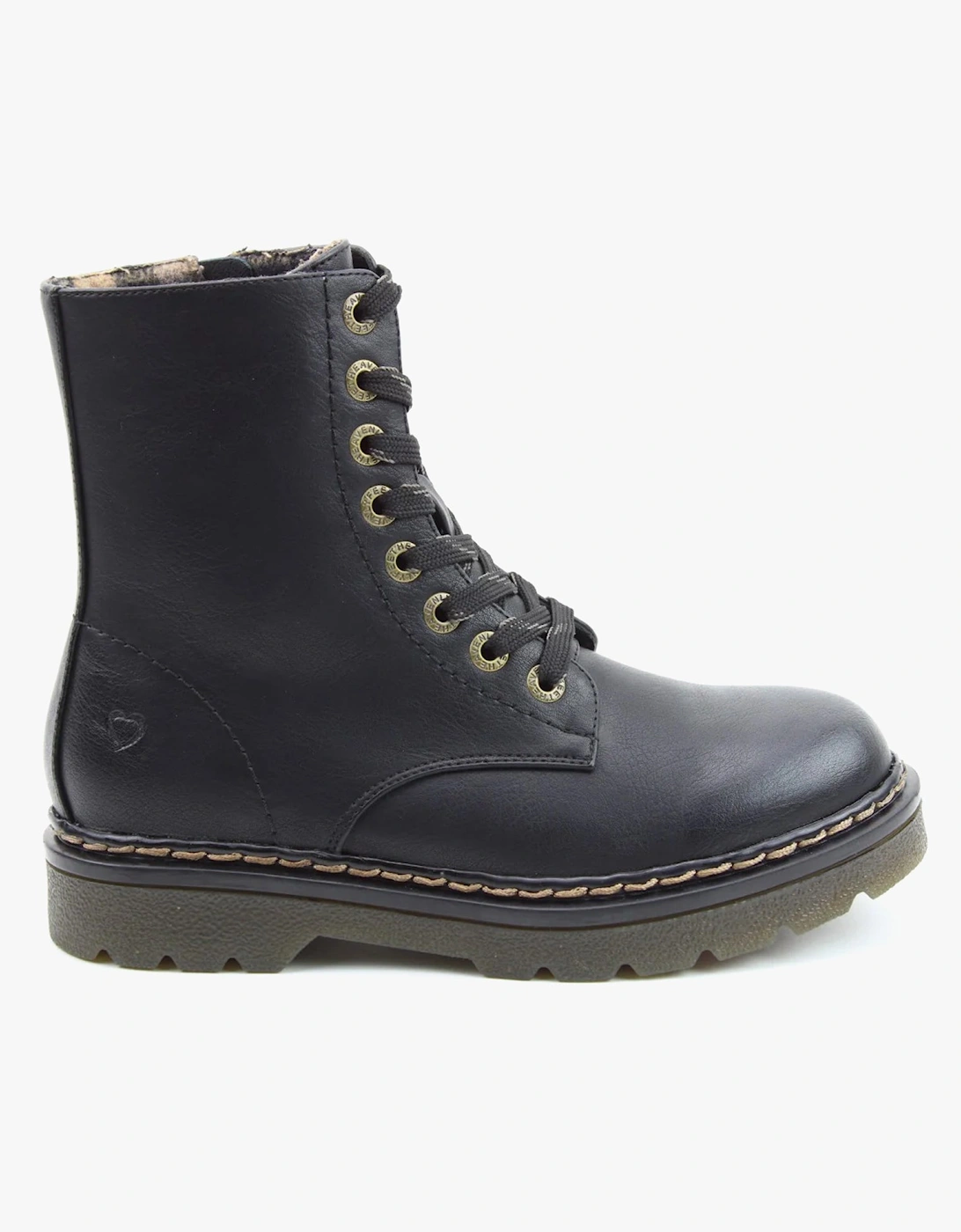 JUSTINA2 Womens Ankle Boots Black, 6 of 5