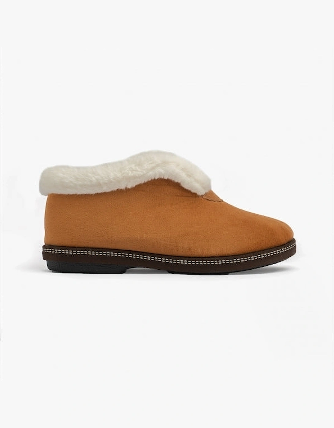 GRACE Womens Slippers Chestnut, 5 of 4