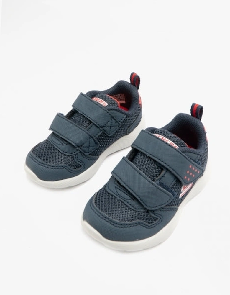 407235N/NVRD DYNA-LITE-HENDLER Boys Trainers Navy Red