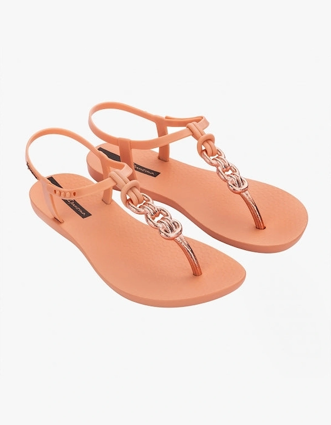 CHARM Womens Toe Post Sandals Blush, 6 of 5