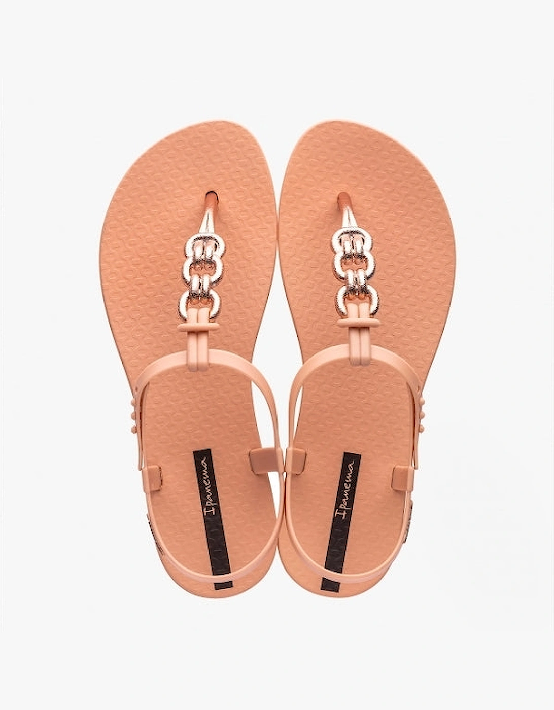 CHARM Womens Toe Post Sandals Blush