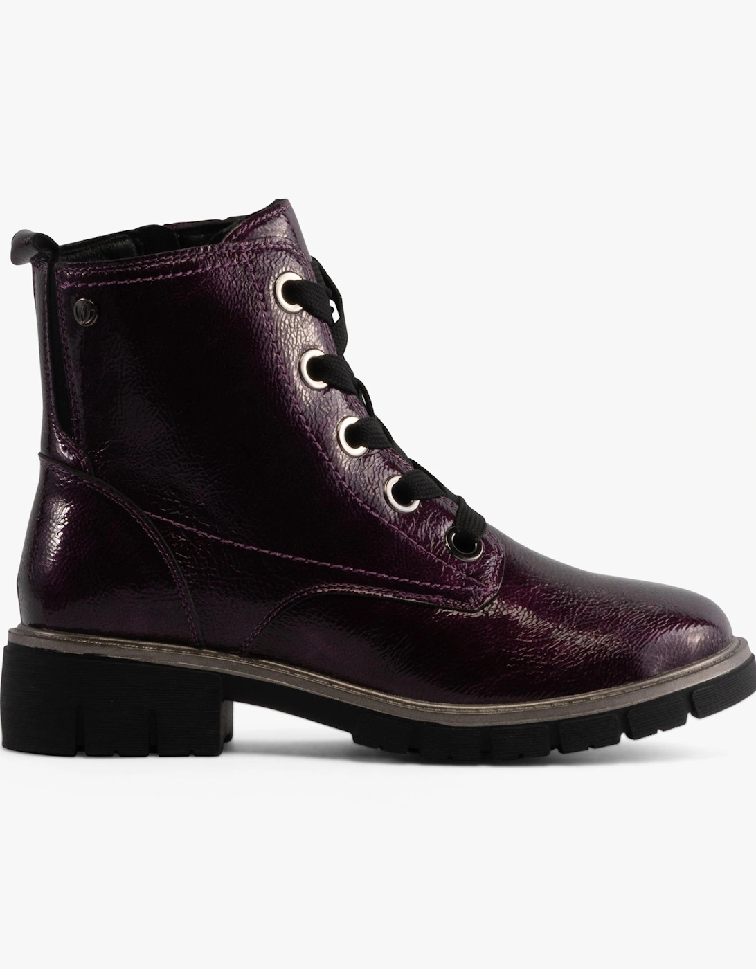 JOJO Womens Boots Purple, 6 of 5