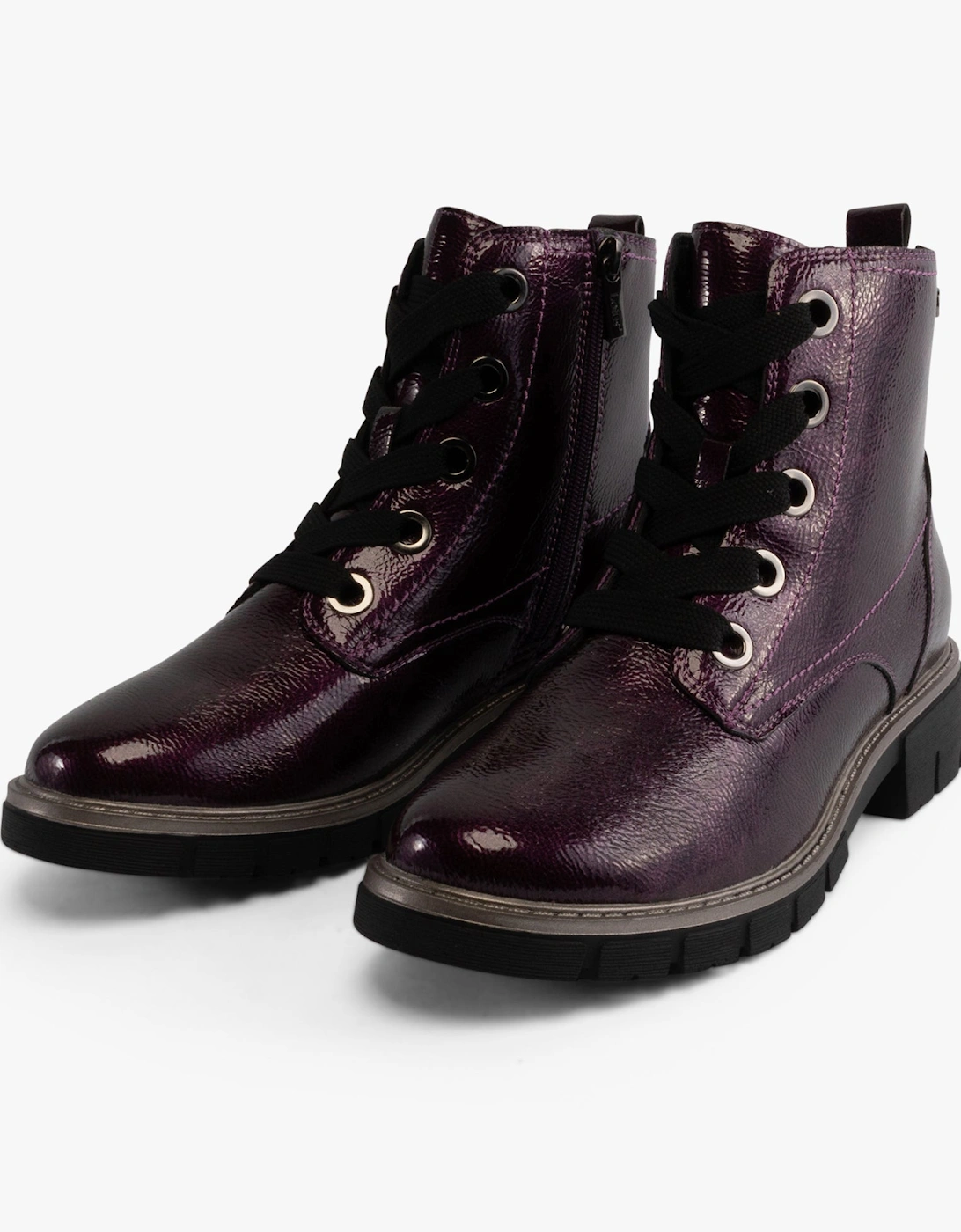 JOJO Womens Boots Purple