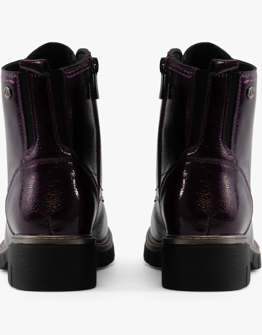 JOJO Womens Boots Purple