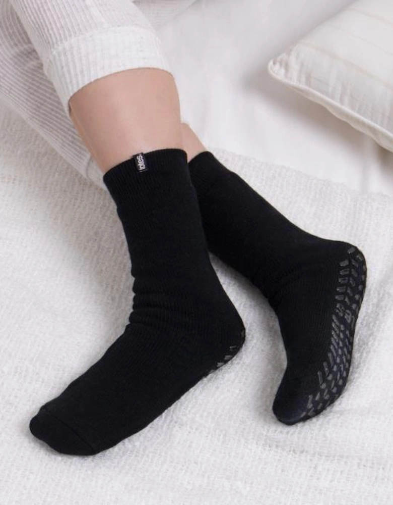 Isotoner RECYCLED 3.0 TOG THERMAL ORIGINAL Womens Socks Black