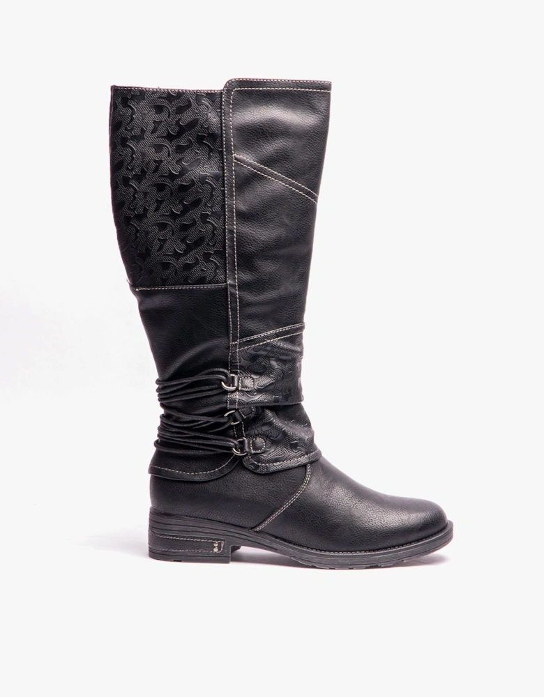 KENZA Womens Boots Black