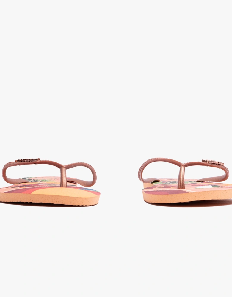 SLIM TROPICAL Womens Sandals Peach