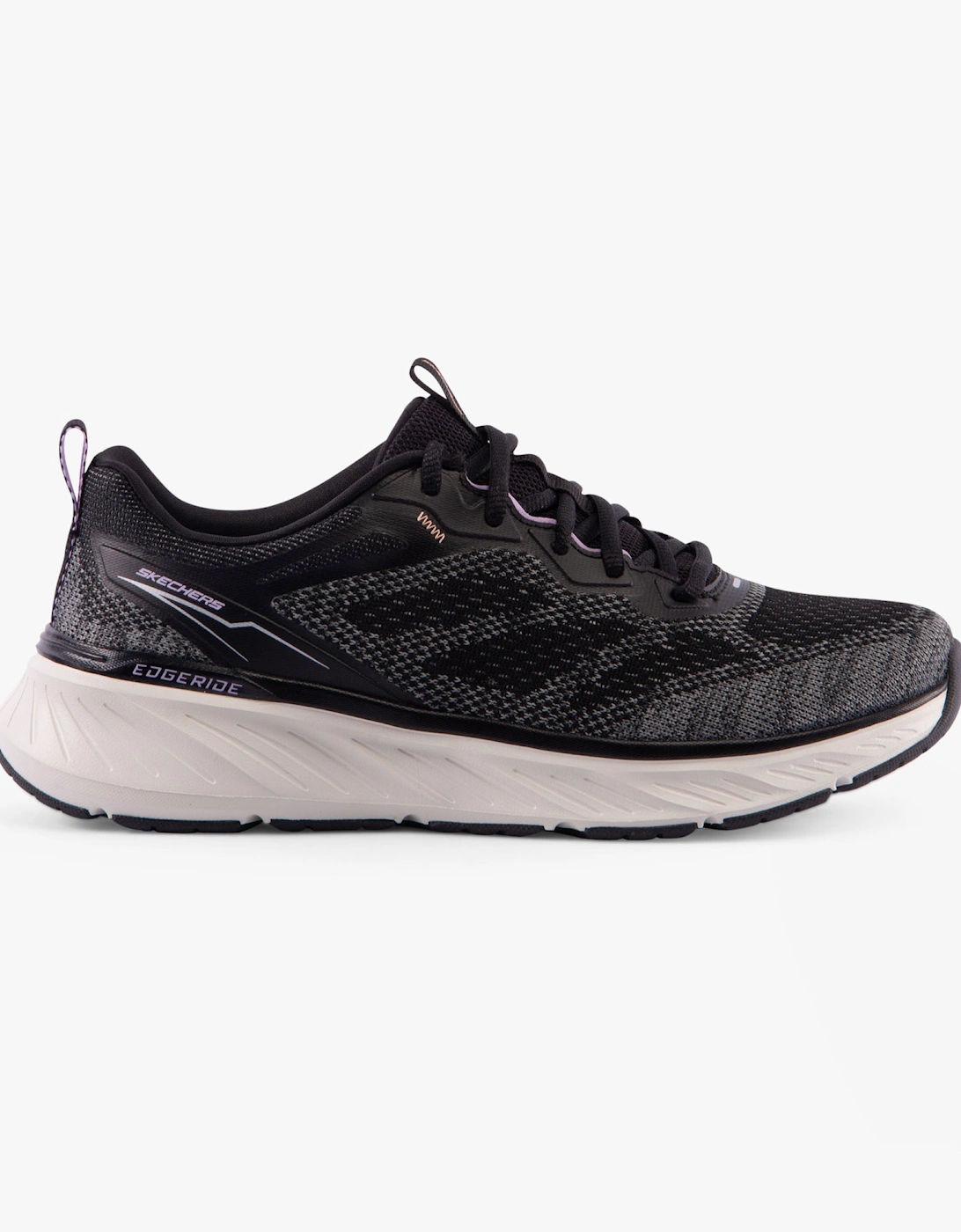 150471/BKLV EDGERIDE-POWER FLOW Womens Trainers Black/Lavender, 7 of 6