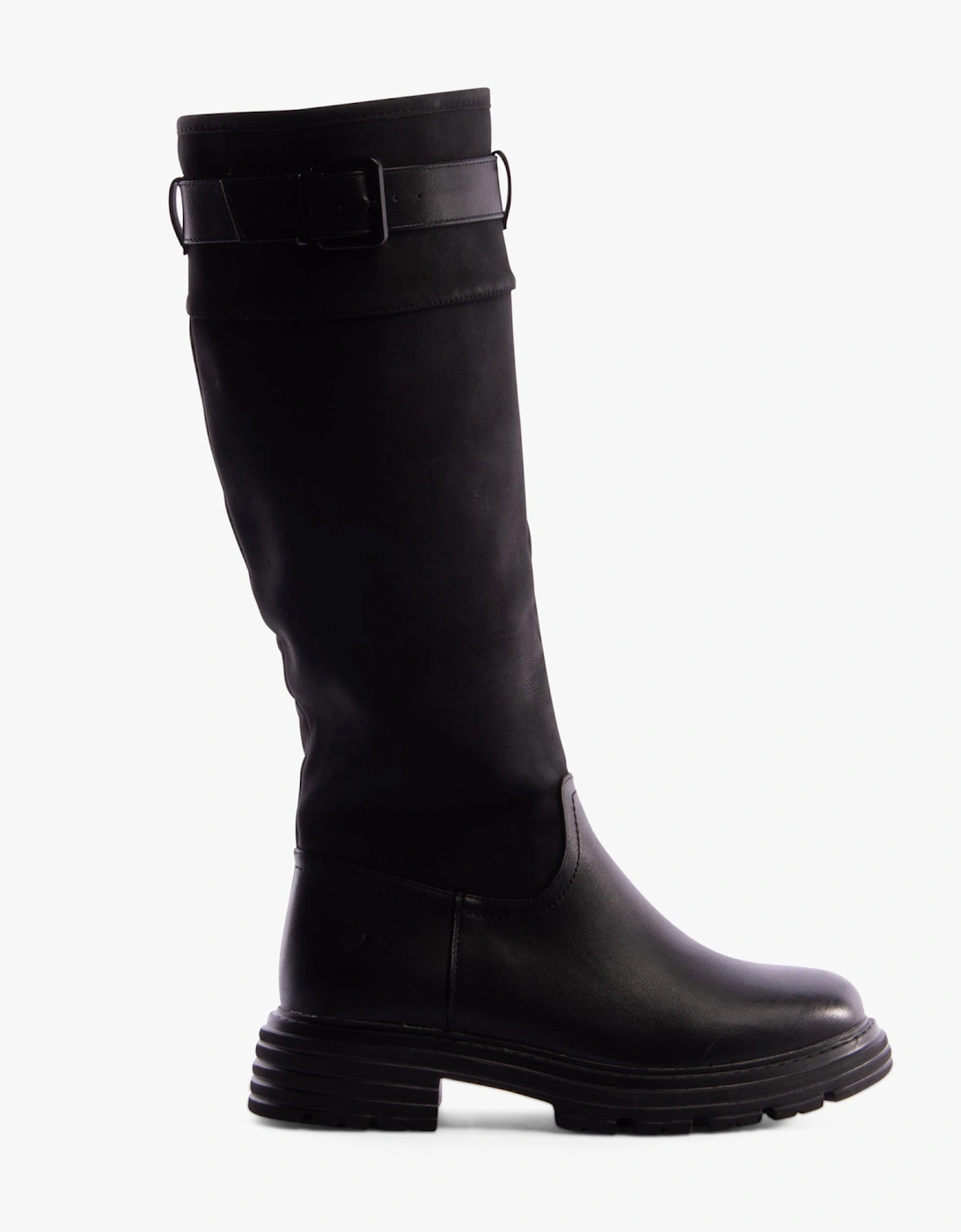 BRIANNA Womens Tall Boots Black, 7 of 6