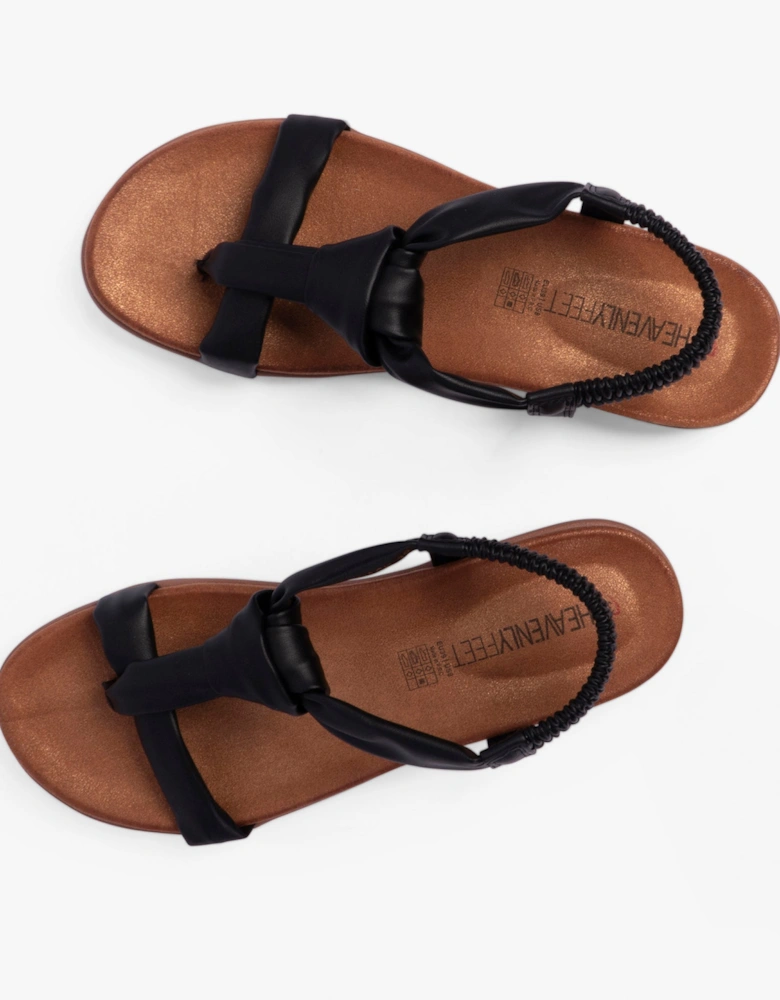 BUTTERCUP Womens Sandals Black