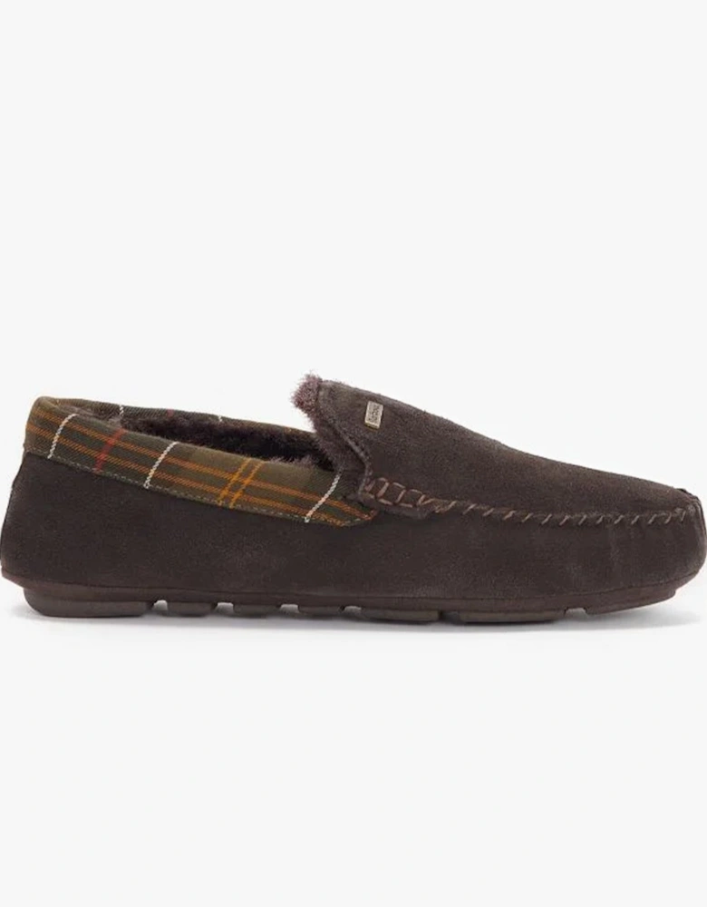 MONTY Mens Slippers Brown