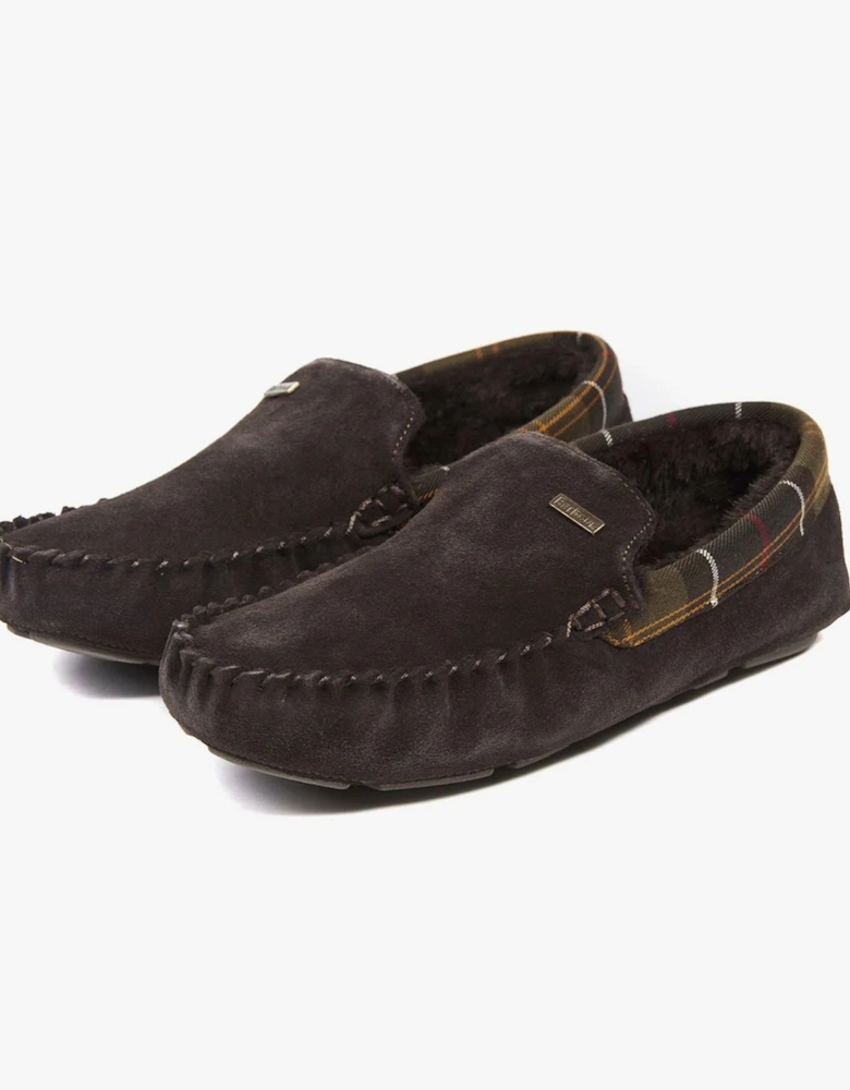 MONTY Mens Slippers Brown