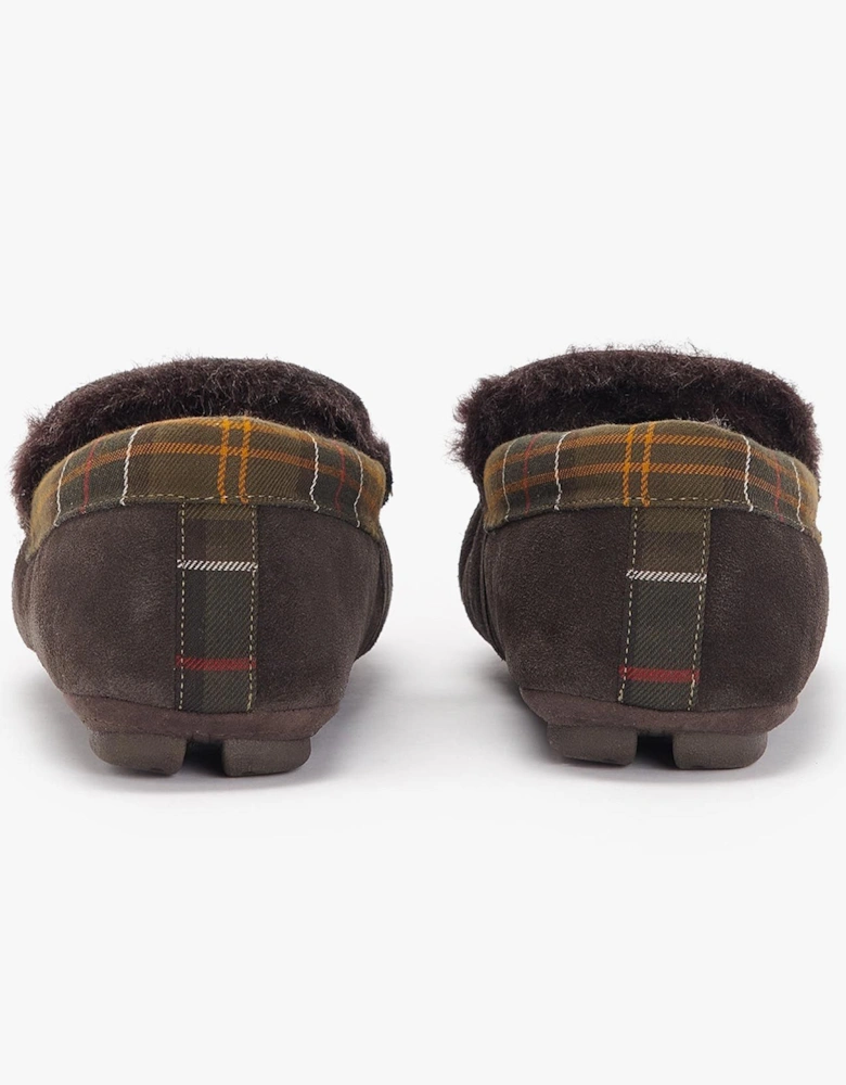 MONTY Mens Slippers Brown