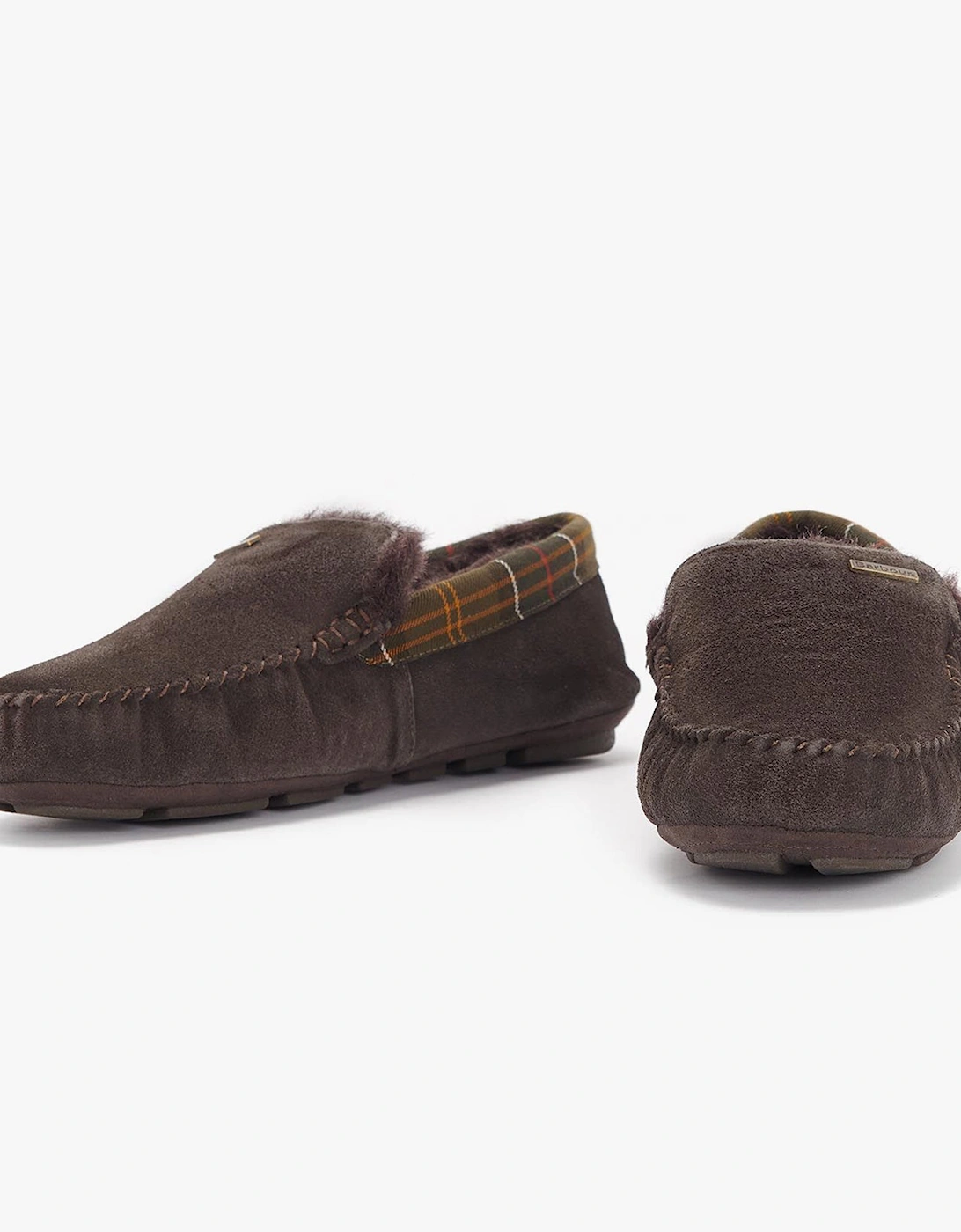 MONTY Mens Slippers Brown