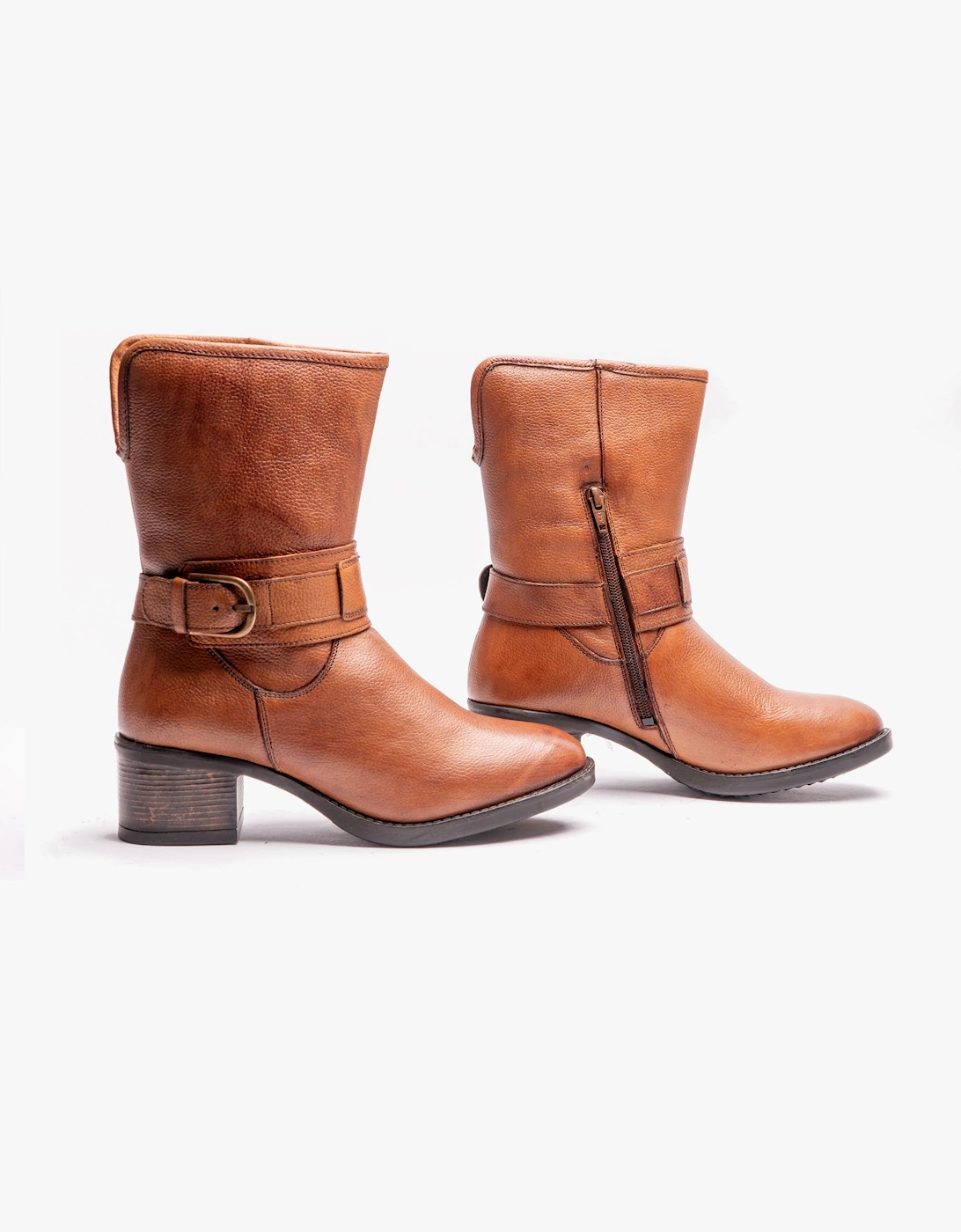 Lotus Women's Tan Osmond Calf Boots Colour: : Size 3 - Image 2