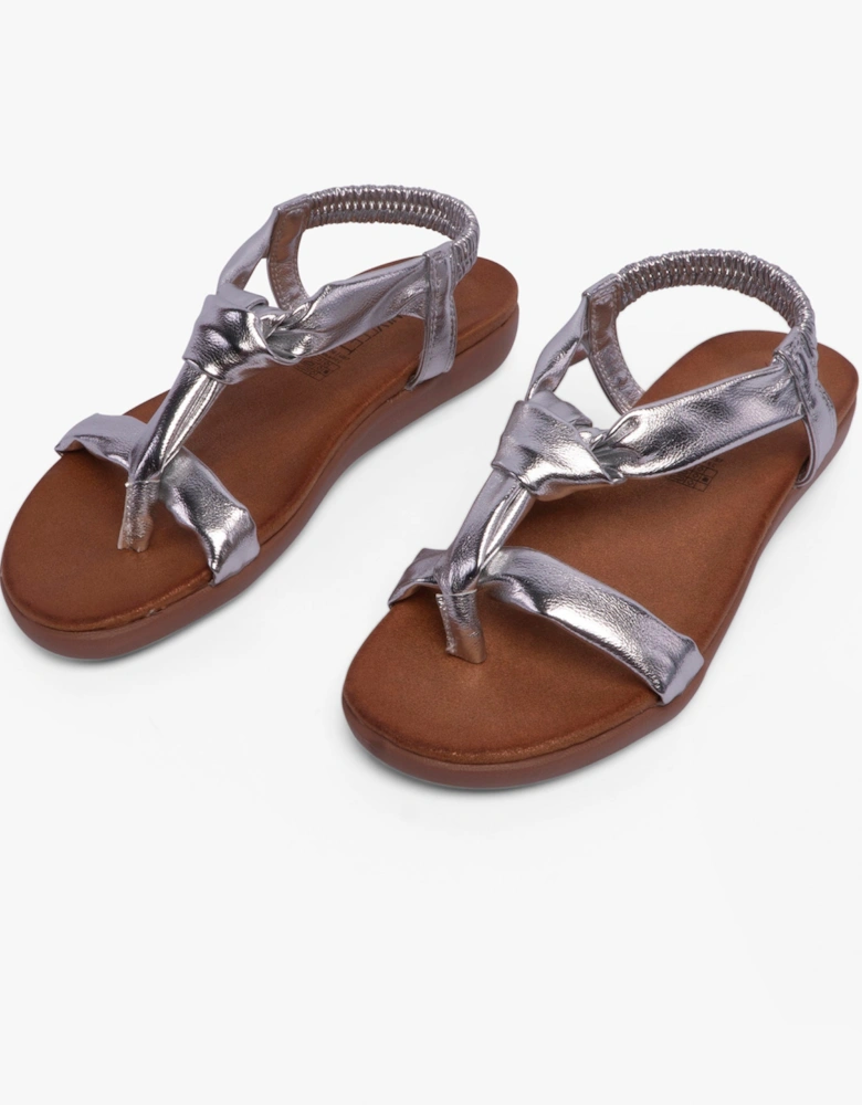 BUTTERCUP Womens Sandals Silver